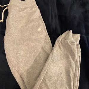 Women’s Gray Champion Jogger Sweatpants Size M